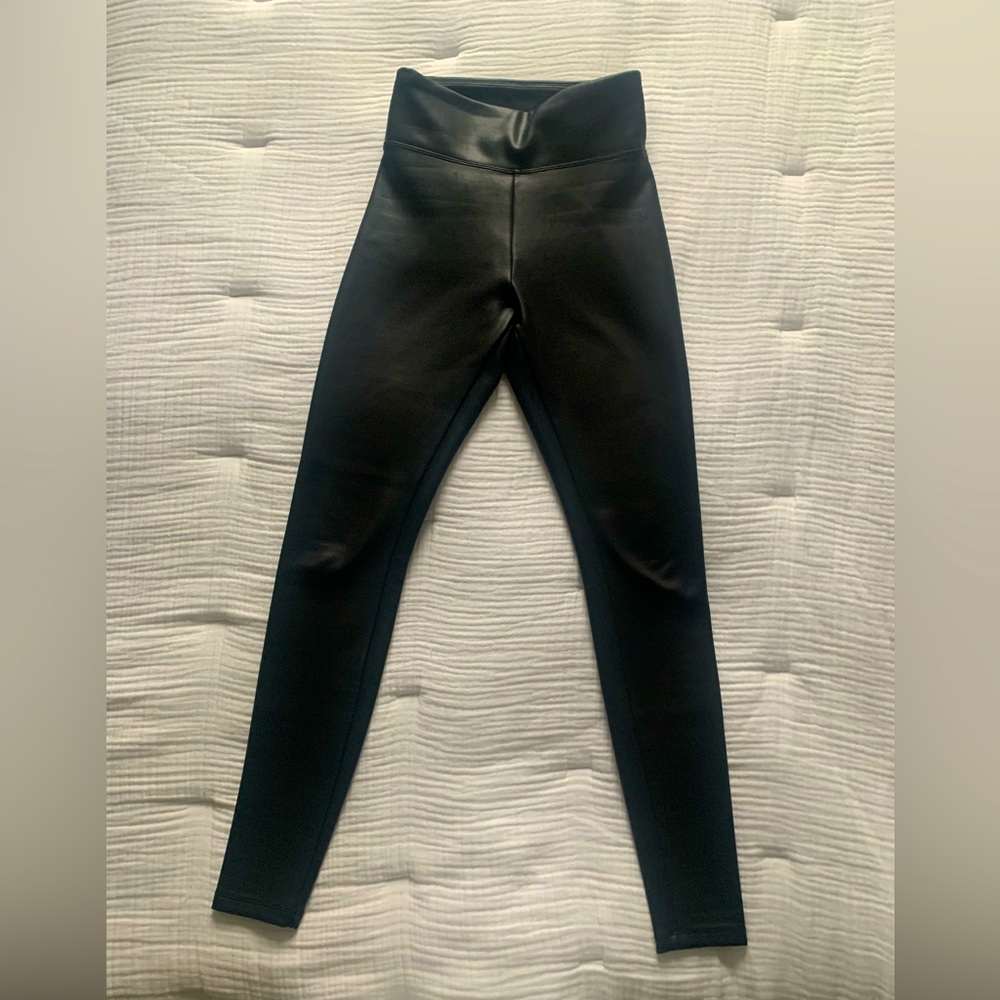 Express faux leather leggings